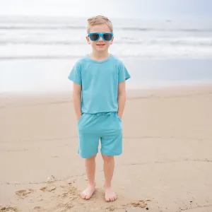 Drawstring Short in Makai