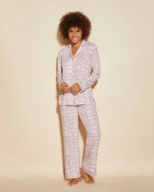 Ensemble Pyjama Haut À Manches Longues Et Pantalon