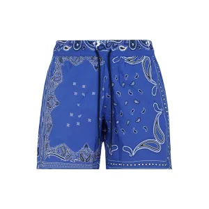 Etro Drawstring Paisley Printed Swim Shorts