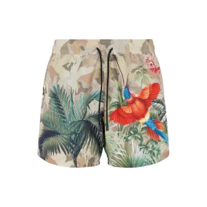 Etro Graphic Printed Drawstring Swim Shorts