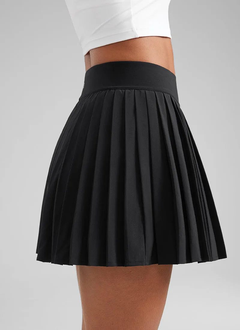 Feathery-Fit Soft High Waist Mini Pleated Tennis Skirt 14''