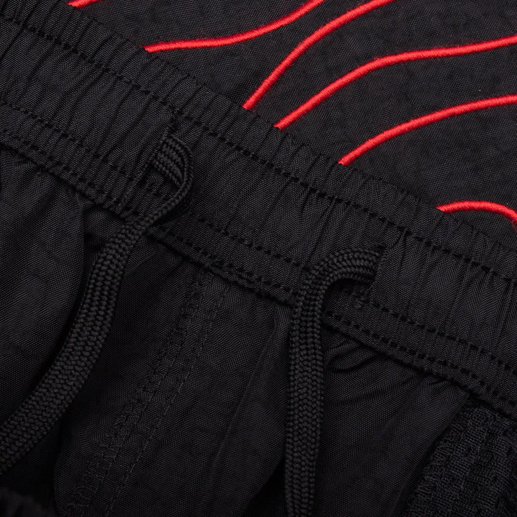 Fiery Running Shorts - Black