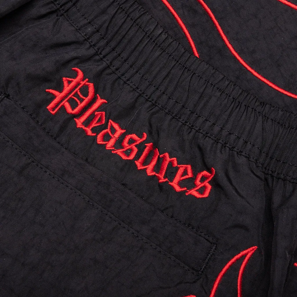Fiery Running Shorts - Black