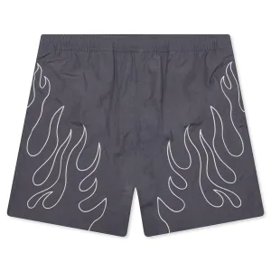 Fiery Running Shorts - Grey