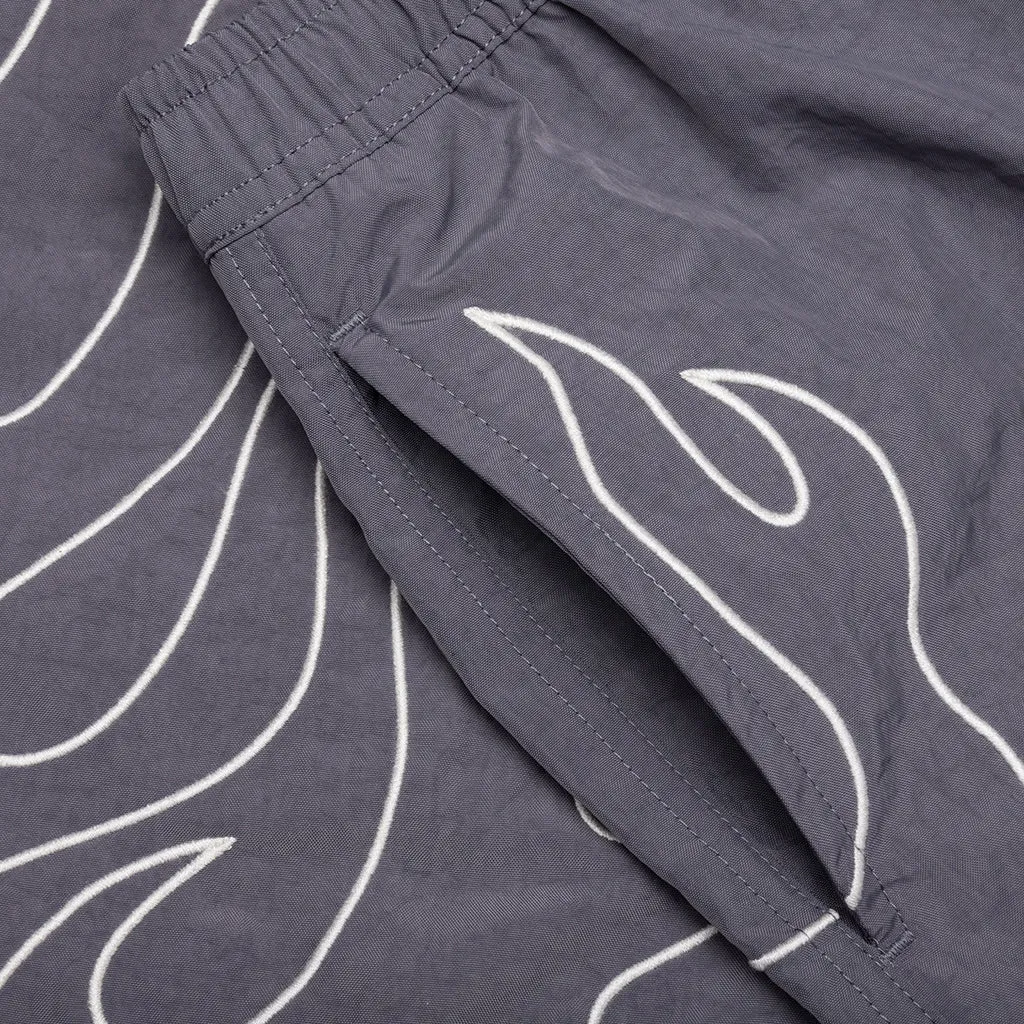 Fiery Running Shorts - Grey