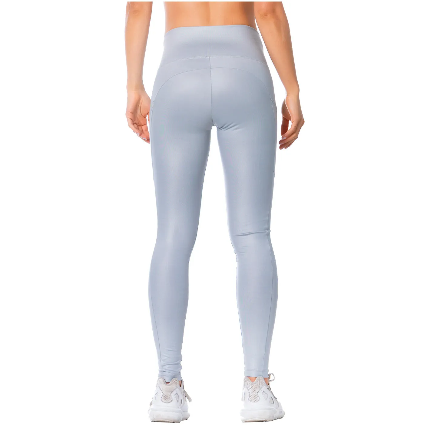 FLEXMEE Sportwear/Leggings 946137 2020-1 Spring Summer Collection Color Shiny Silver