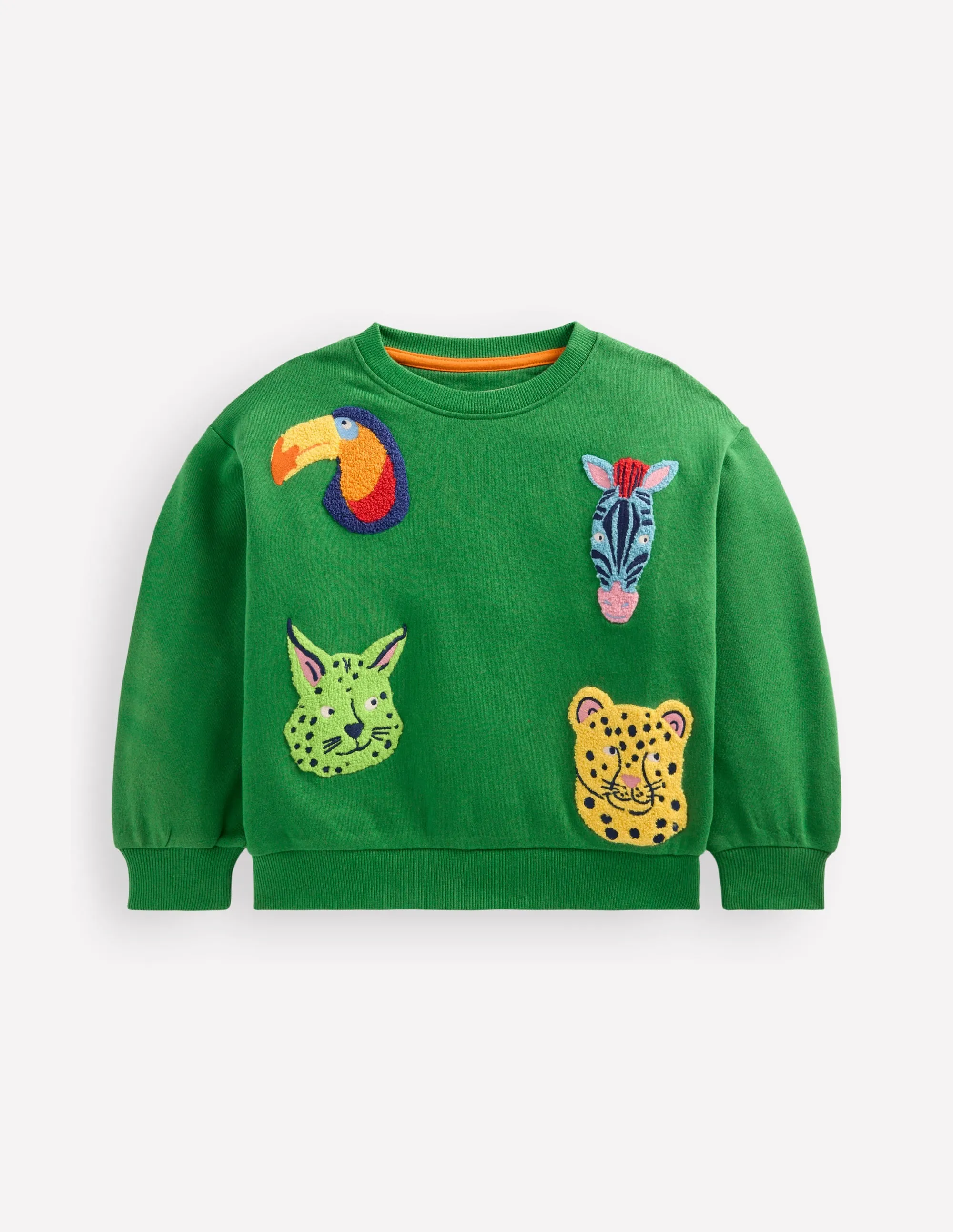 Fun Sweatshirt-Multi Animal Faces