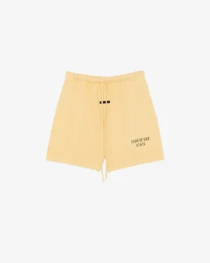 Heavy Jersey Soccer Short Amber
