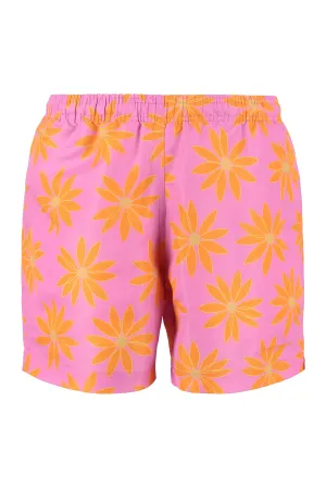 Jacquemus Le Maillot Peinture Floral Printed Swim Shorts