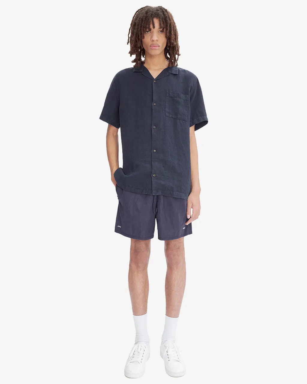 JJJJound Swimming Trunks Dark Navy Blue
