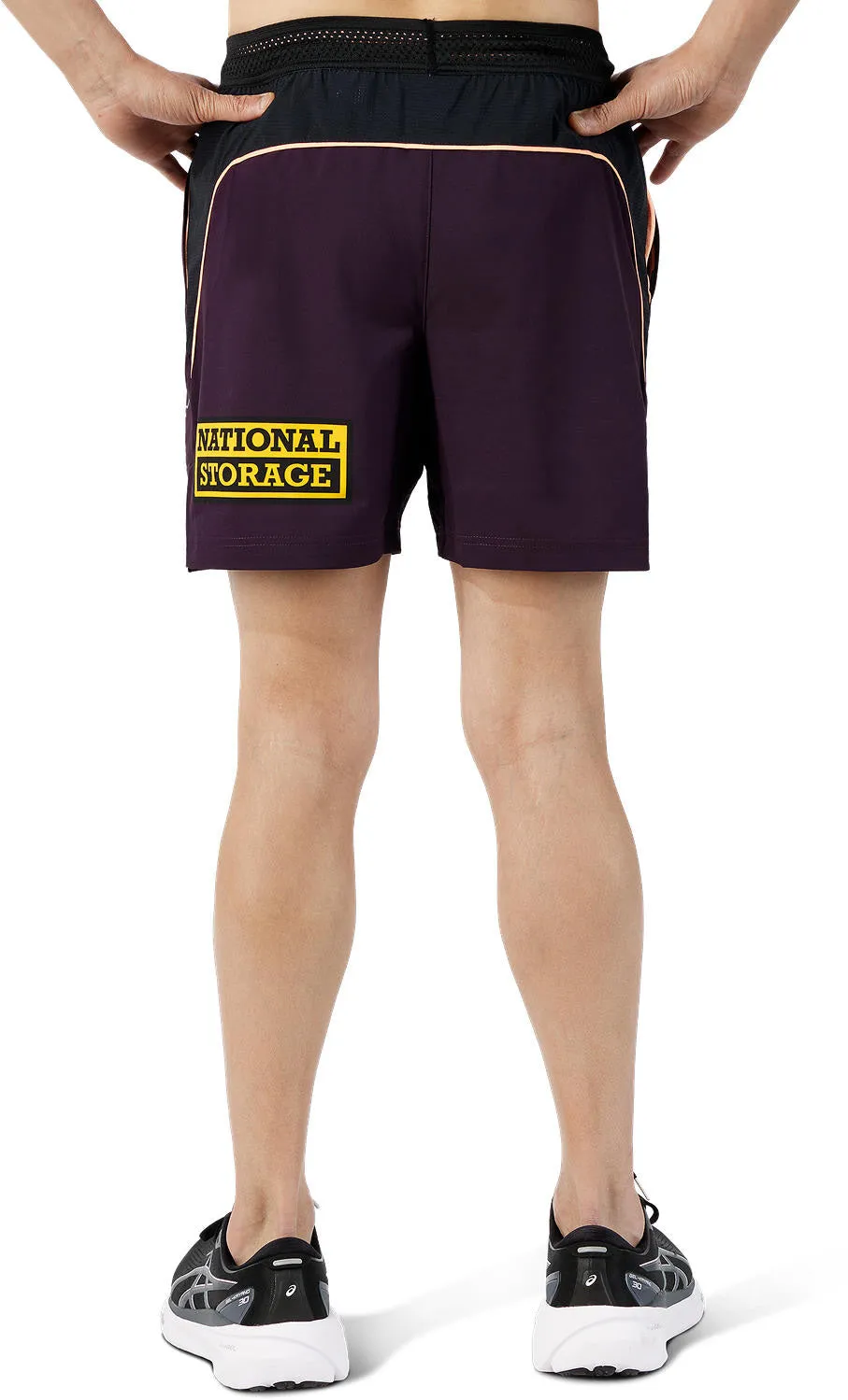 Junior's NRL Brisbane Broncos 2024 Replica Training Shorts