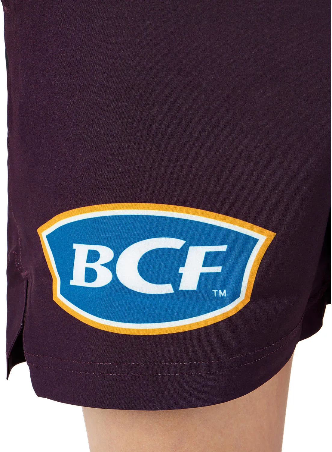 Junior's NRL Brisbane Broncos 2024 Replica Training Shorts