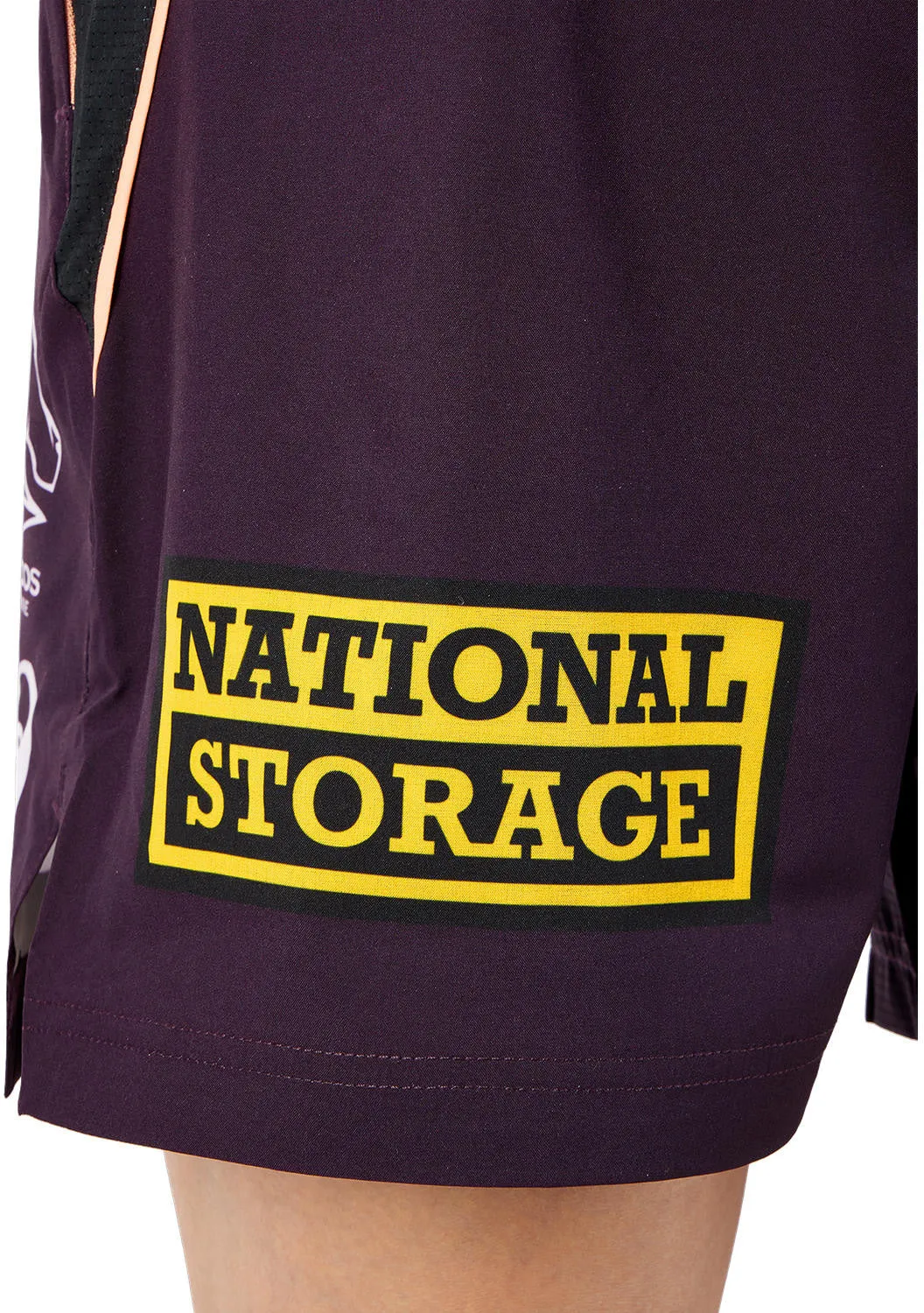 Junior's NRL Brisbane Broncos 2024 Replica Training Shorts