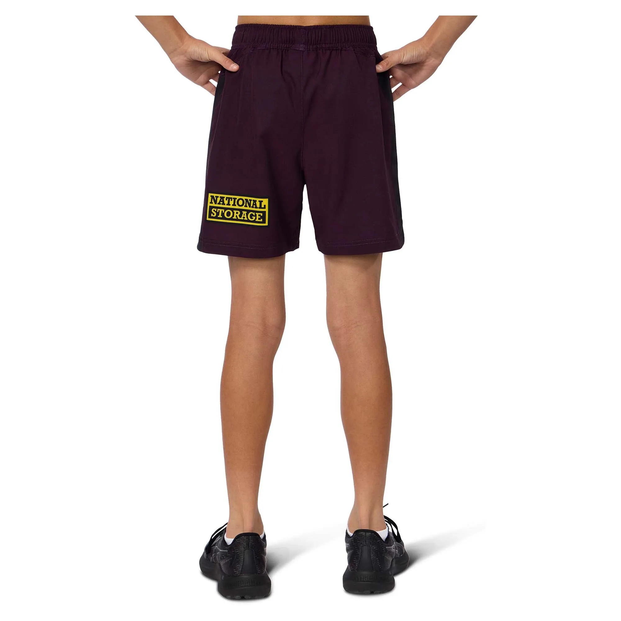 Junior's NRL Brisbane Broncos 2025 Replica Training Shorts Y