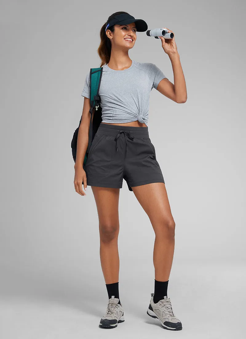 Lightweight High Rise Linerless Shorts 3.5''