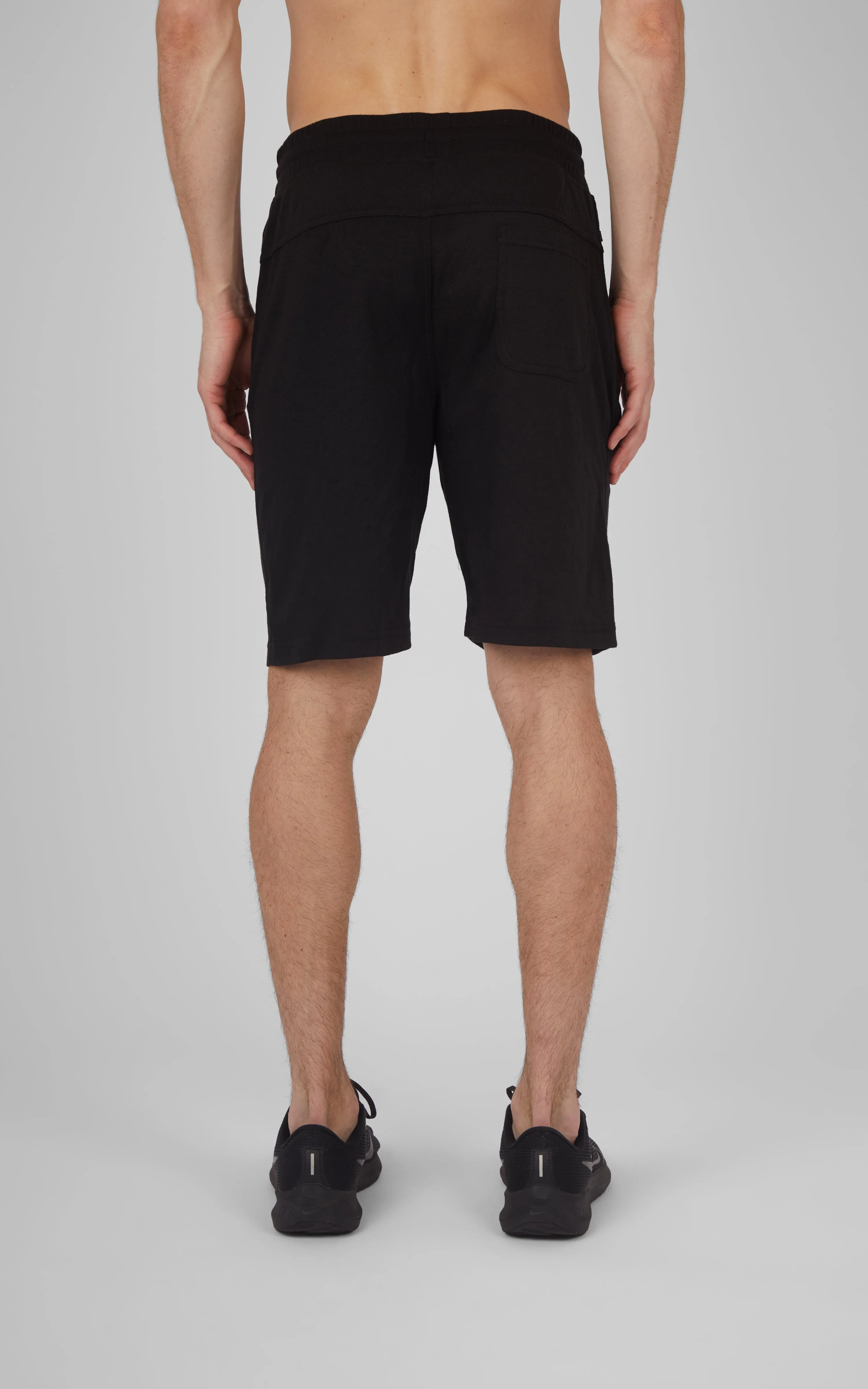 Mens 2 Secure Zipper Pocket Shorts