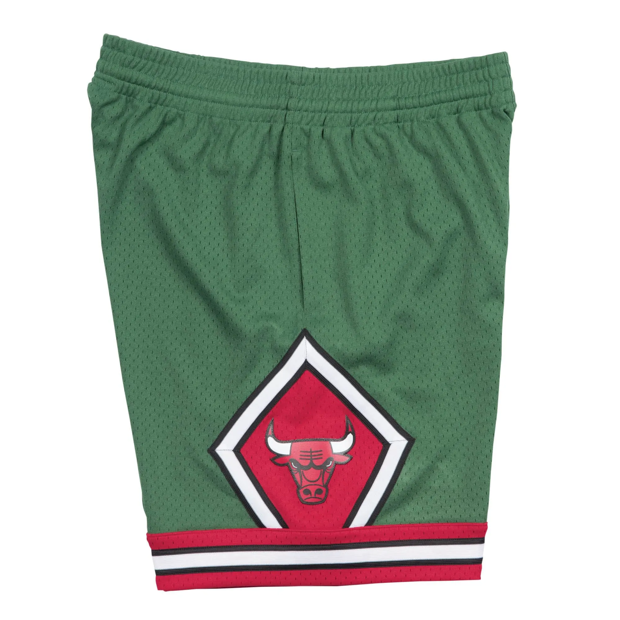 Men's Chicago Bulls Mitchell & Ness Green 2008-2009 Hardwood Classics Swingman Shorts