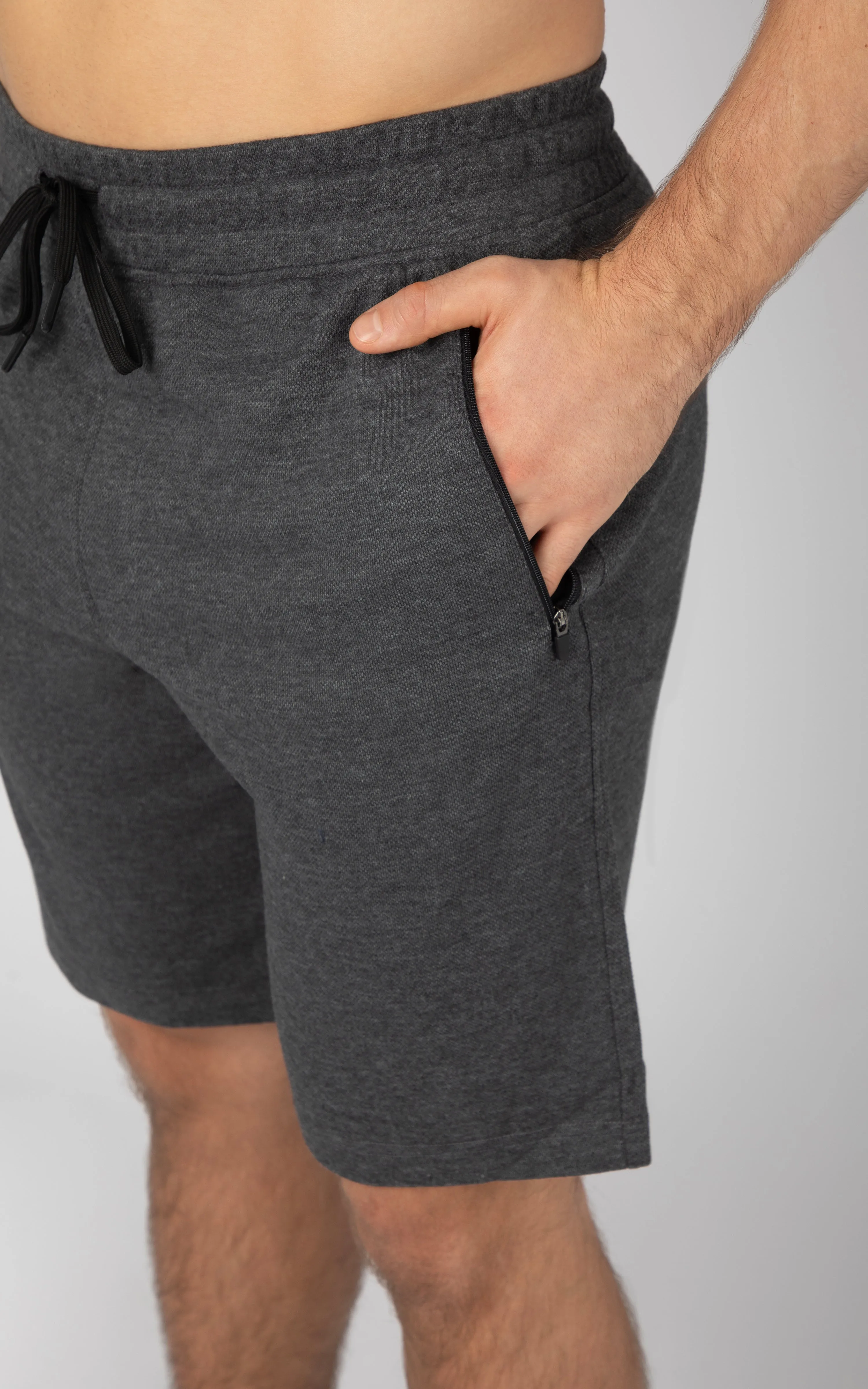 Men's Zip Pocket and Back Pocket Shorts