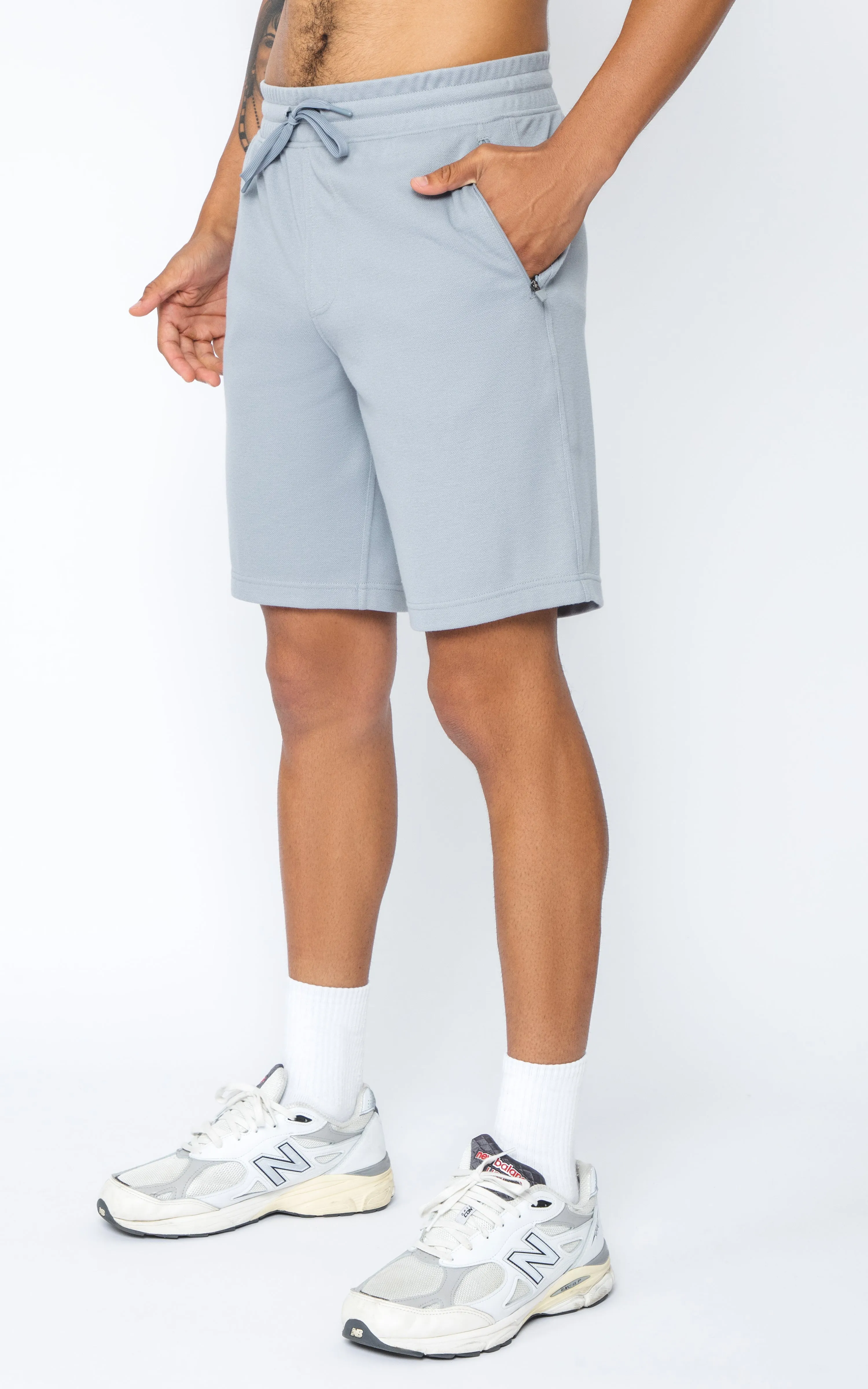 Men's Zip Pocket and Back Pocket Shorts