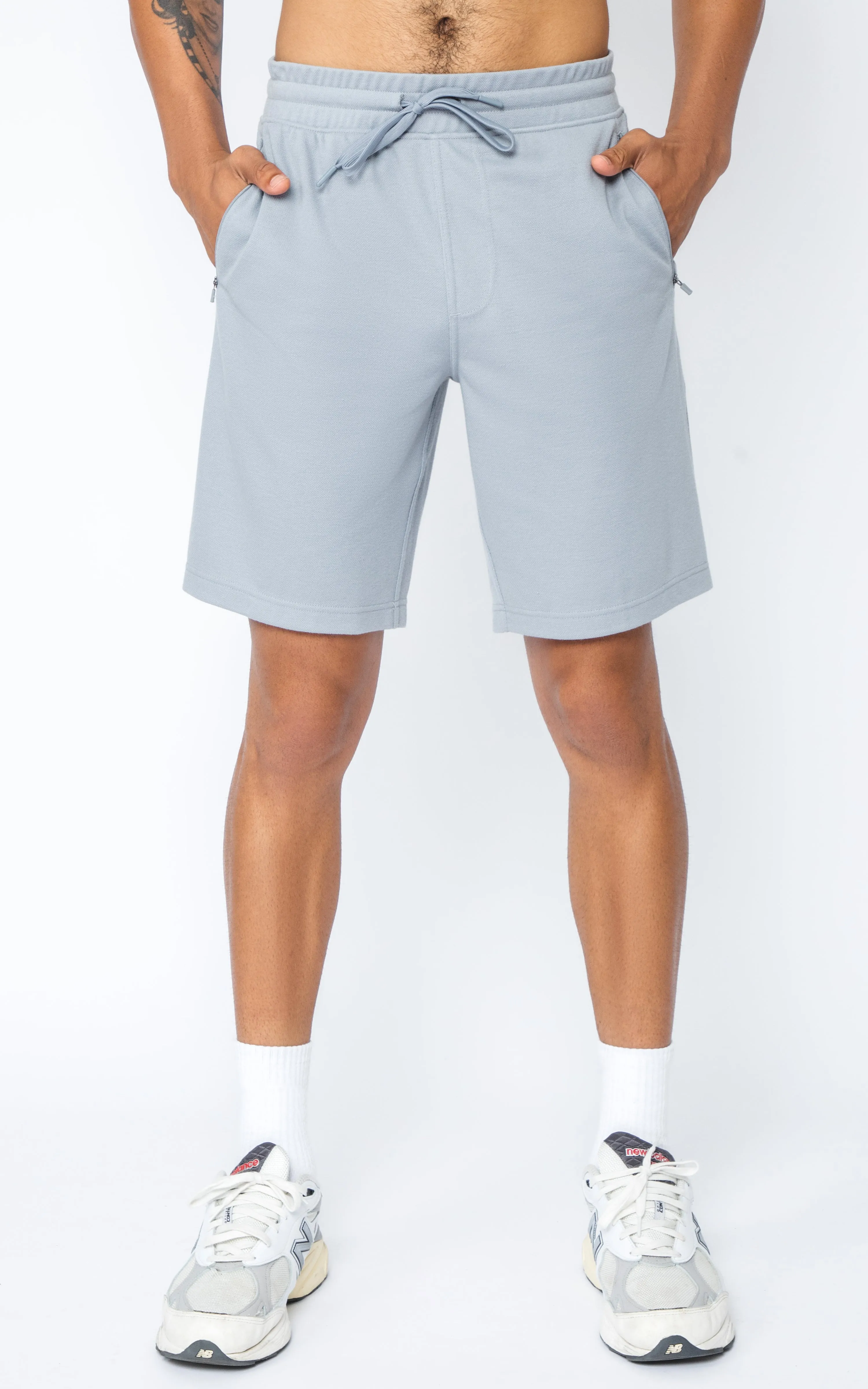 Men's Zip Pocket and Back Pocket Shorts