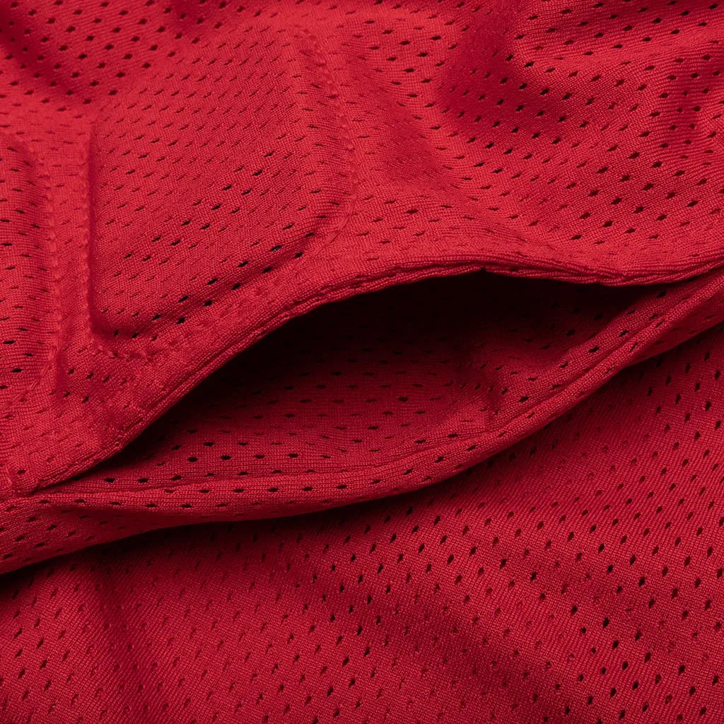 Mesh Moto Short - Red