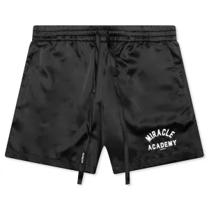 Miracle Academy Silk Shorts - Black