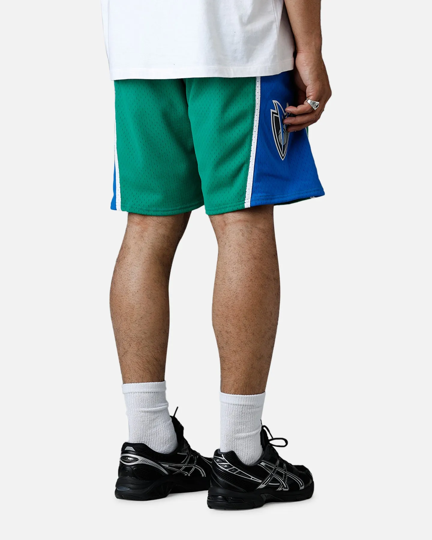 Mitchell & Ness Dallas Mavericks 2004 Swingman Shorts Green/Blue