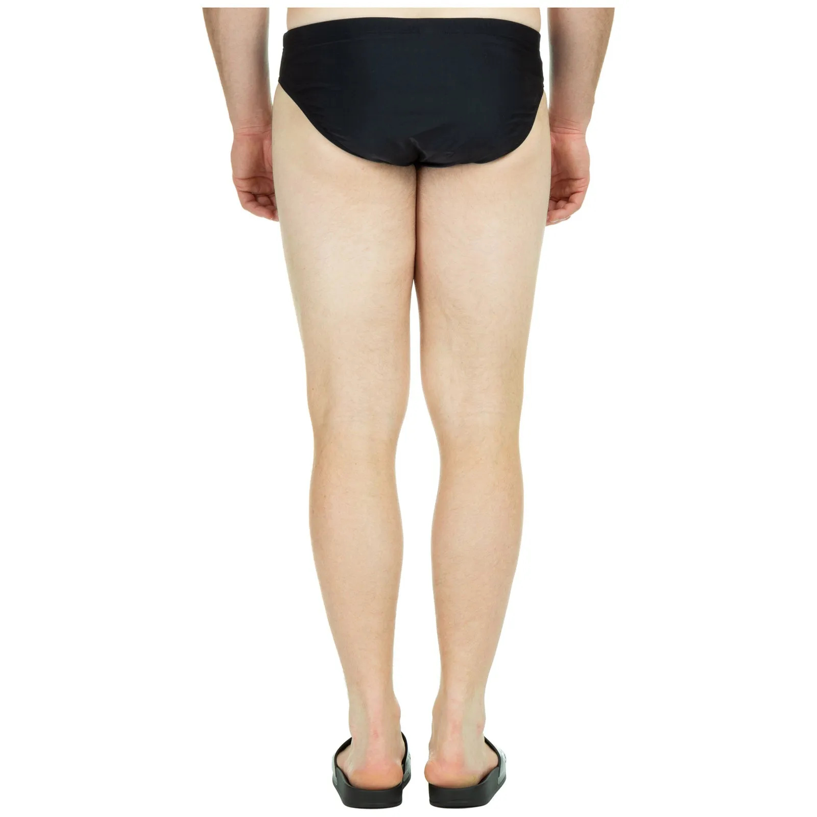 Moschino Logo Plaque Drawstring Swim Shorts