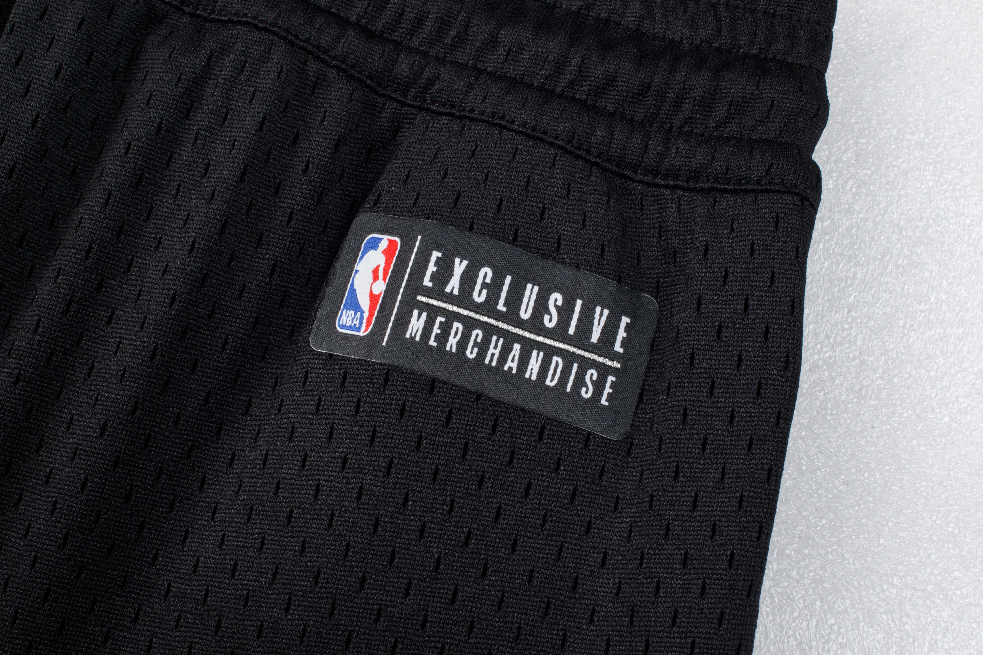 NBA Front Arch Print Regular Fit Mesh Short - Miami Heat