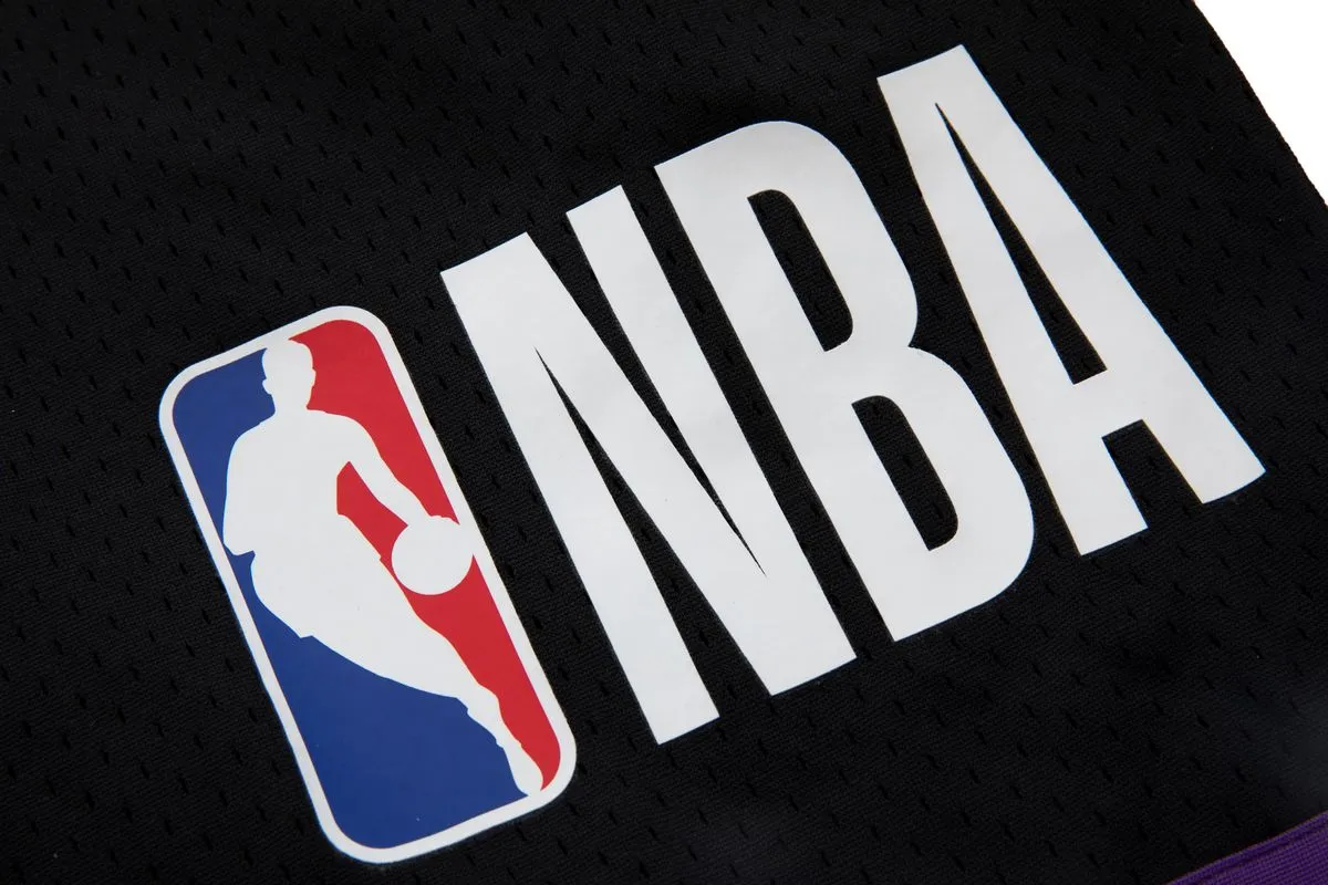NBA Front Logo RF Mesh Short - Los Angeles Lakers