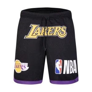 NBA Front Logo RF Mesh Short - Los Angeles Lakers