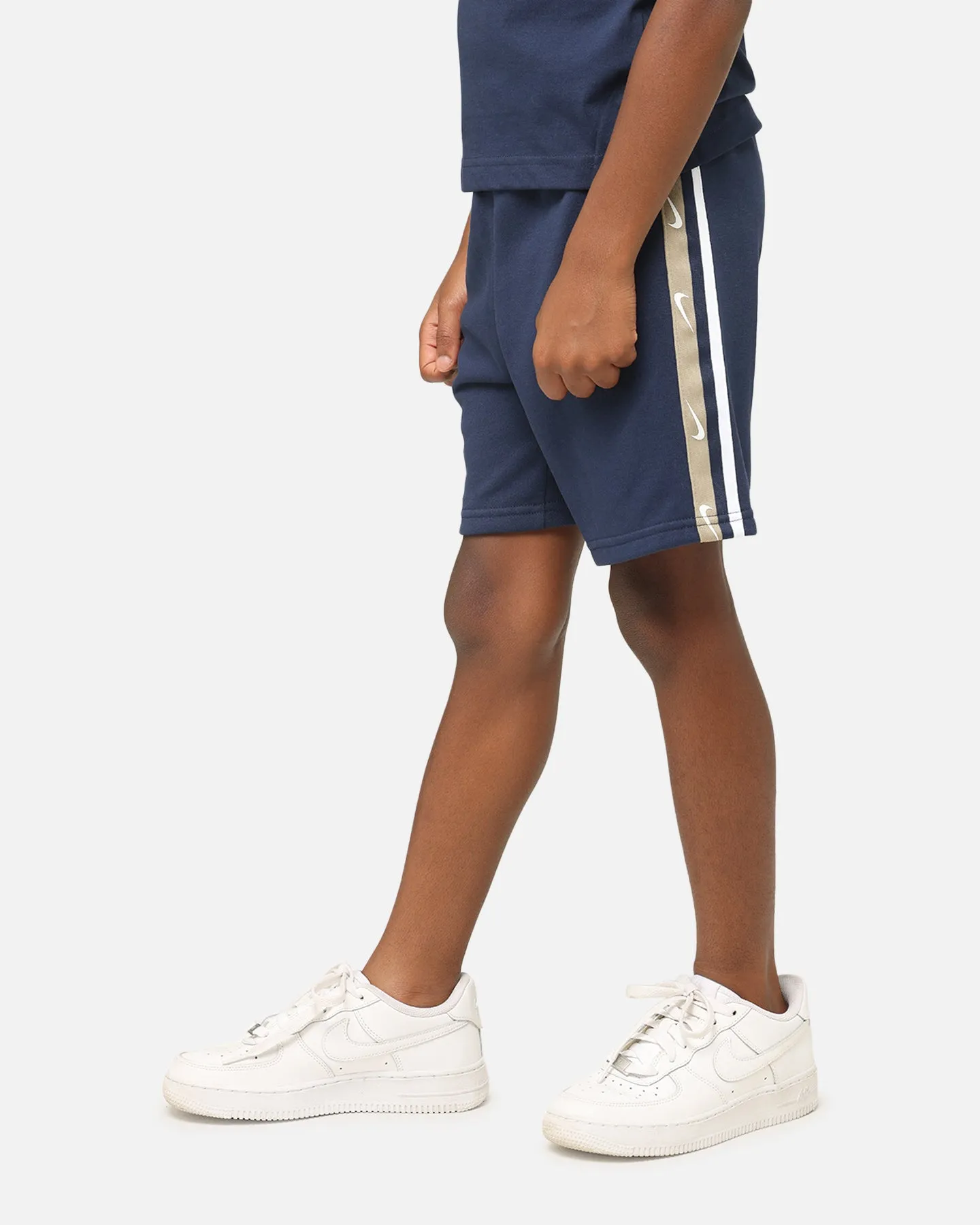 Nike Kids' Sportswear Club Poly T-Shirt And Short Set Midnight Navy