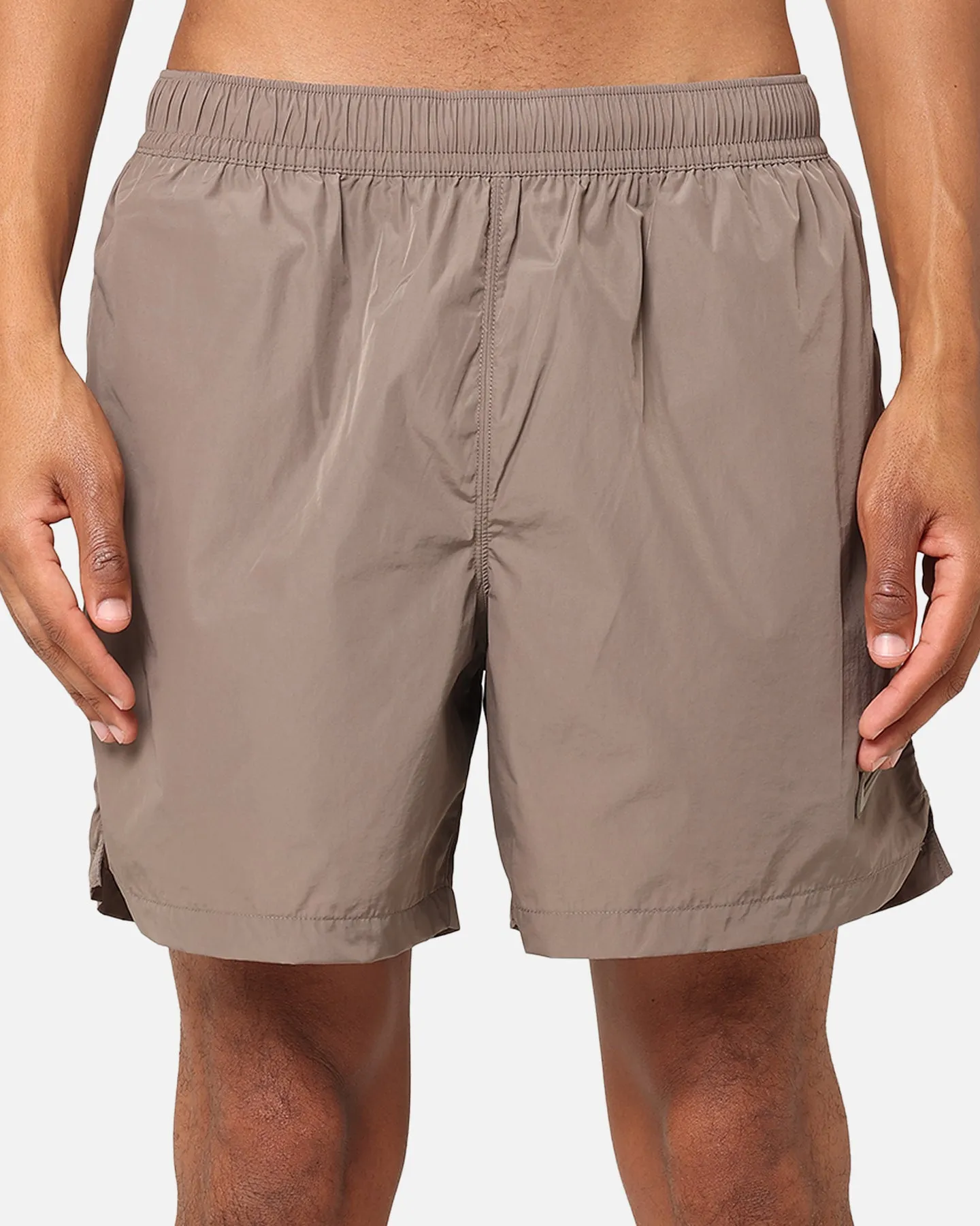 Nike Nocta Cardinal Nylon Shorts Olive Grey