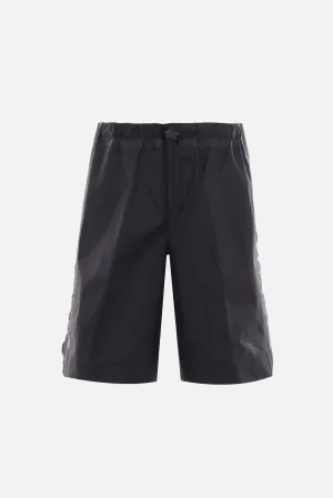 nylon shorts with floral print