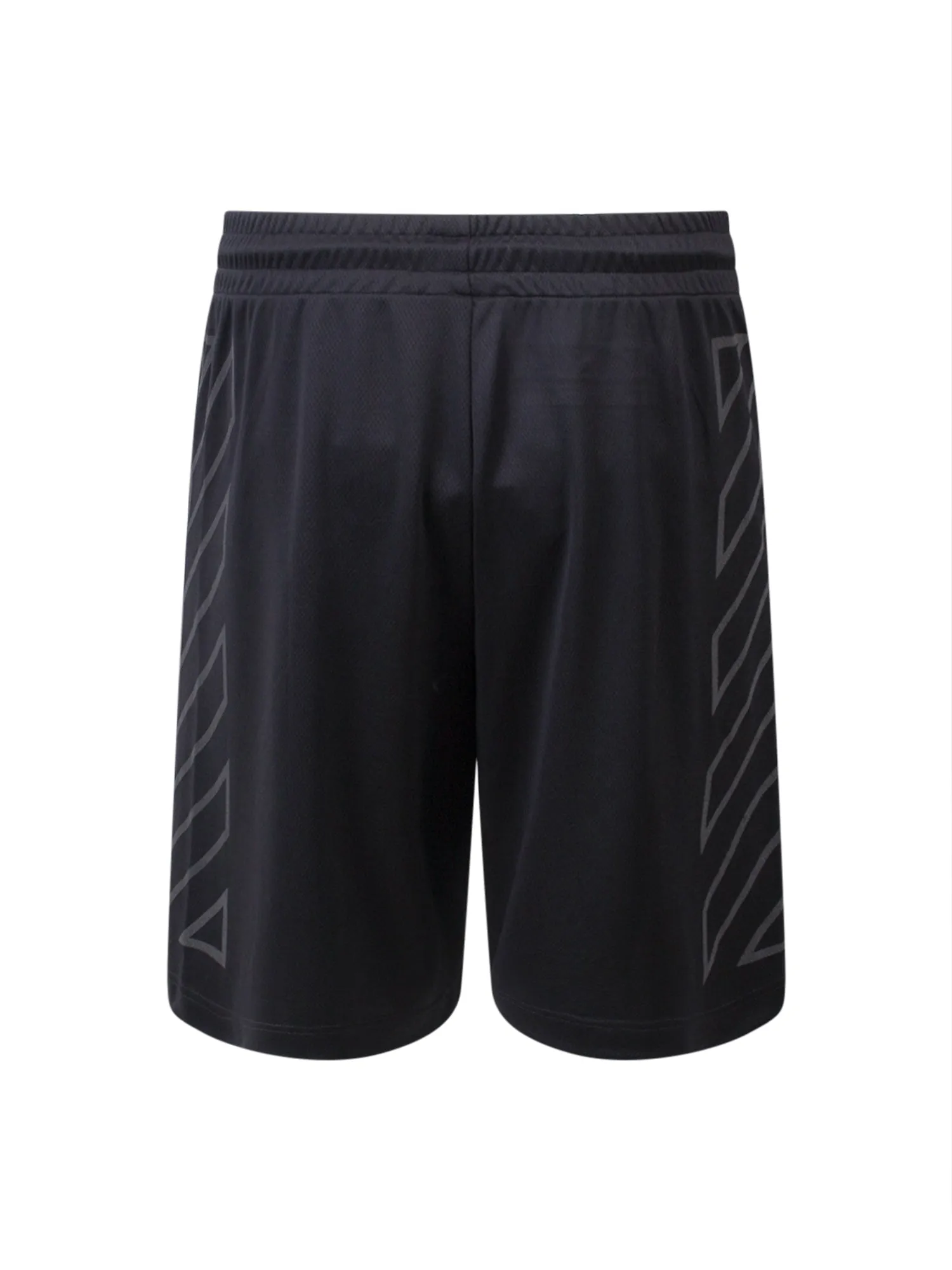 Off-White Logo Printed Drawstring Shorts