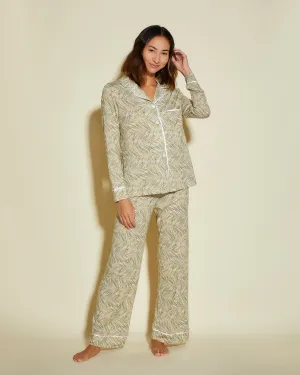 Petite Langarm Top & Hose Pyjama-Set