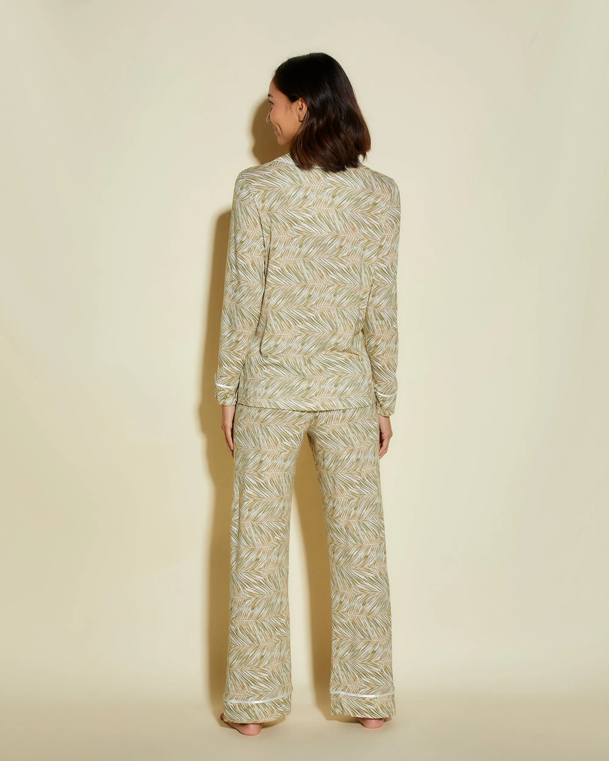 Petite Langarm Top & Hose Pyjama-Set