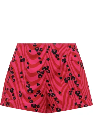 Philosophy Di Lorenzo Serafini Floral Printed Shorts