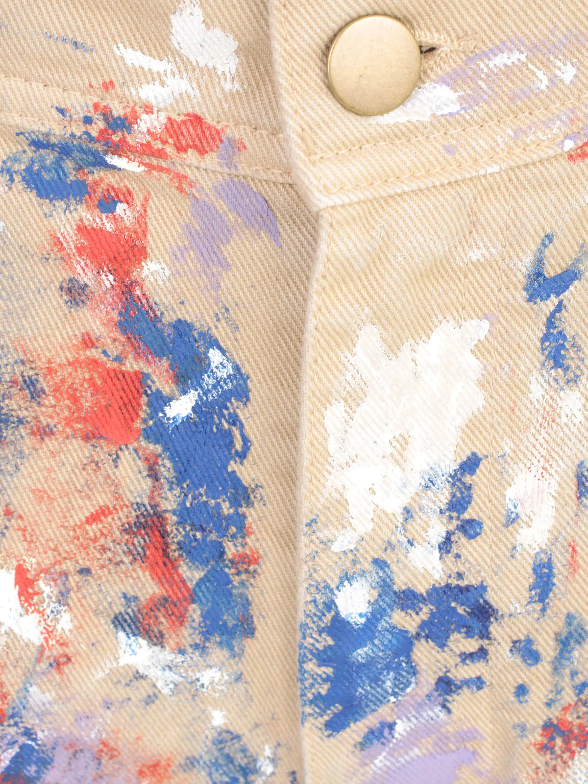 Philosophy Di Lorenzo Serafini Paint Printed Shorts