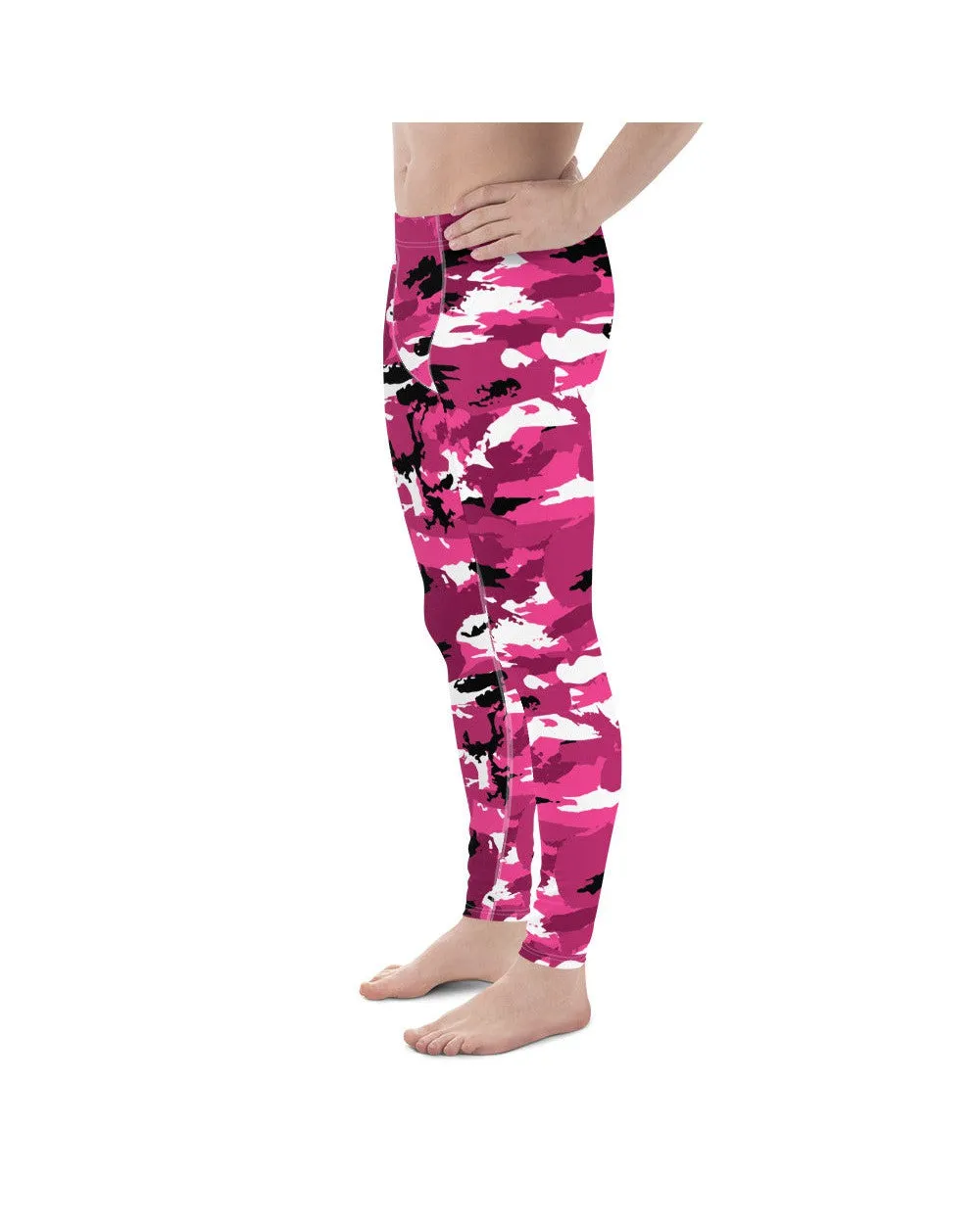 Pink Camo Meggings