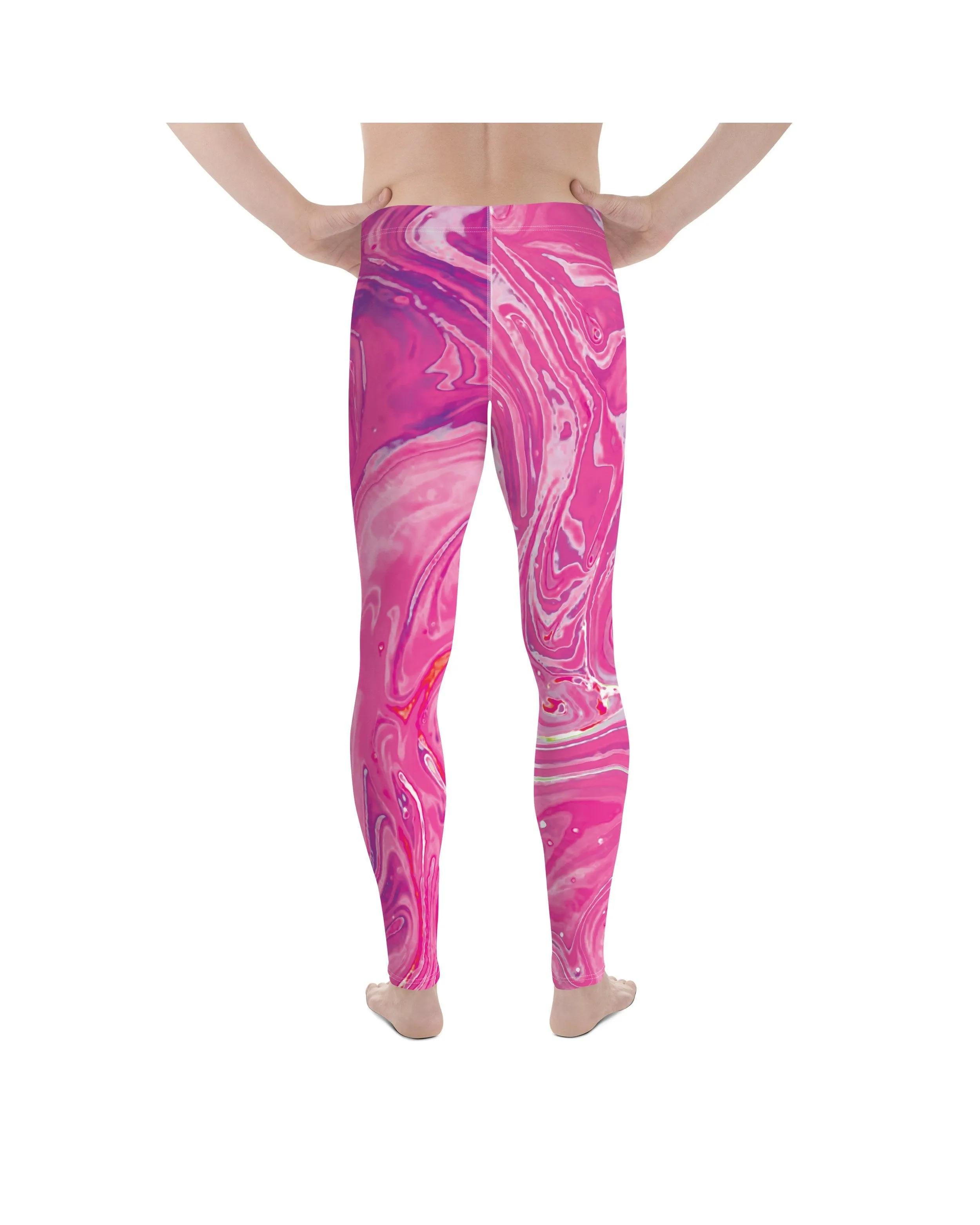 Pink Swirl Meggings