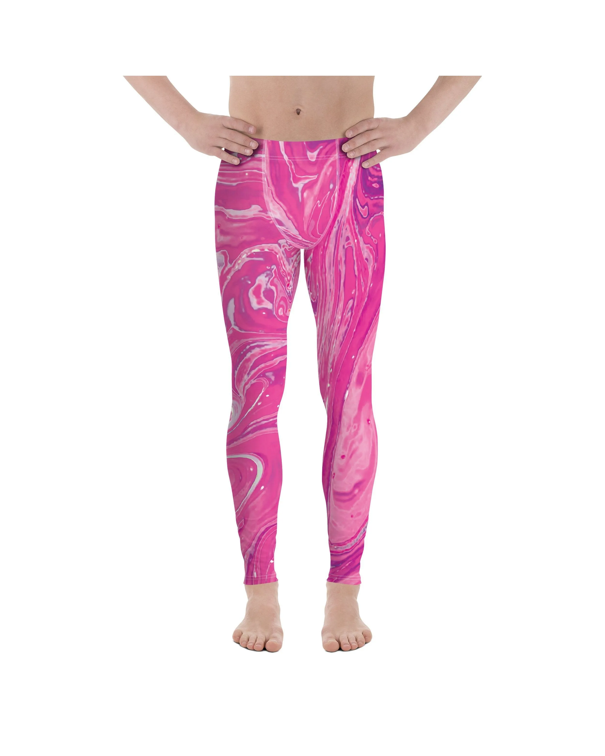 Pink Swirl Meggings