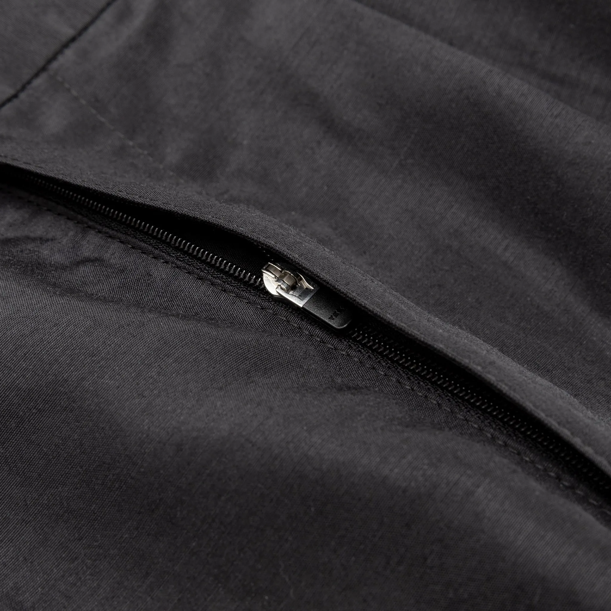 POLYESTER LINEN SHORTS