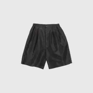 POLYESTER LINEN SHORTS