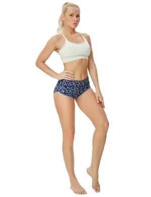 Printed Booty Golf Shorts navy_leopard_Golf