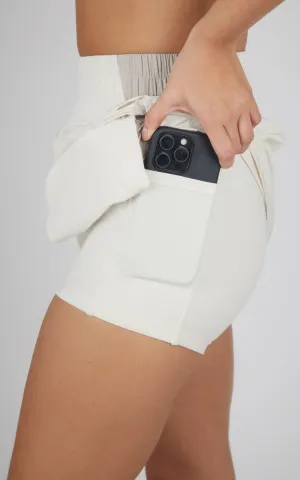 Radiant Color Block Skort