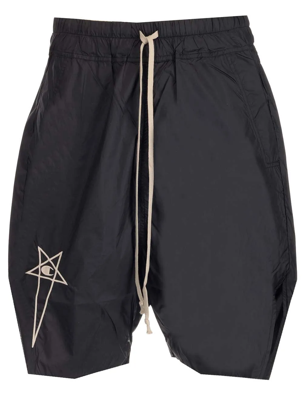 Rick Owens X Champion Embroidered Drawstring Shorts