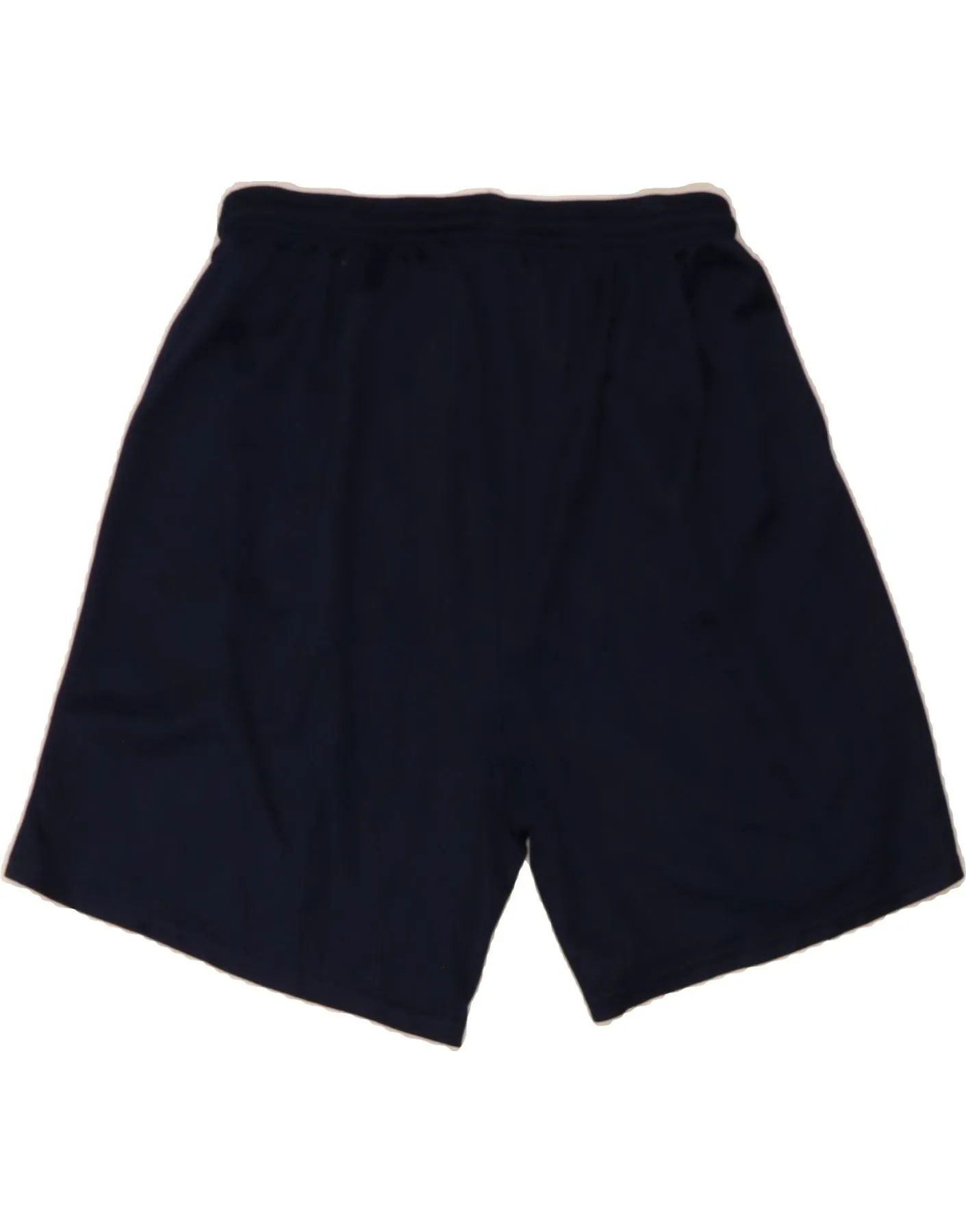 RUSSELL ATHLETIC Womens Sport Shorts UK 14 Large Navy Blue Polyester