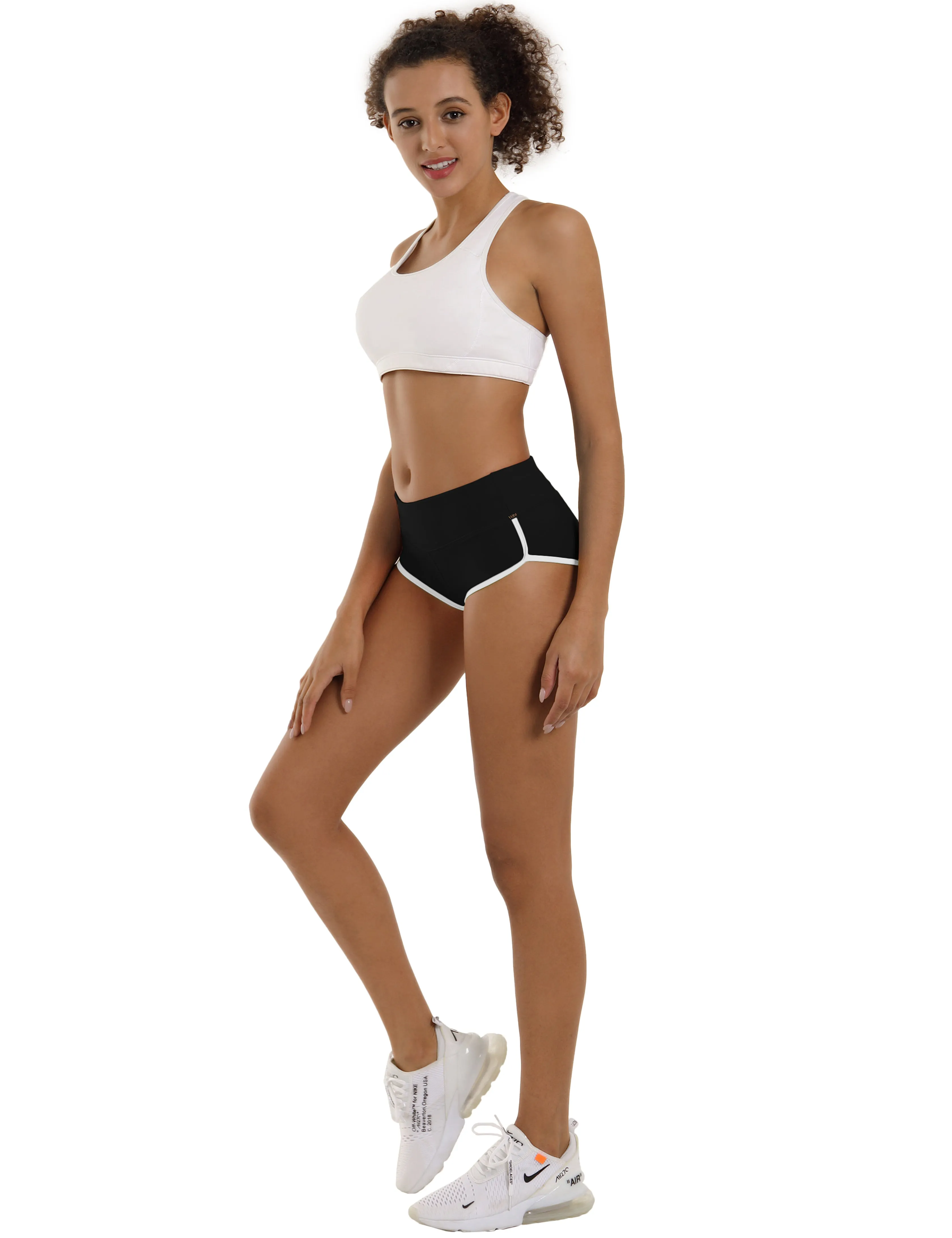 Sexy Booty Biking Shorts black_Biking