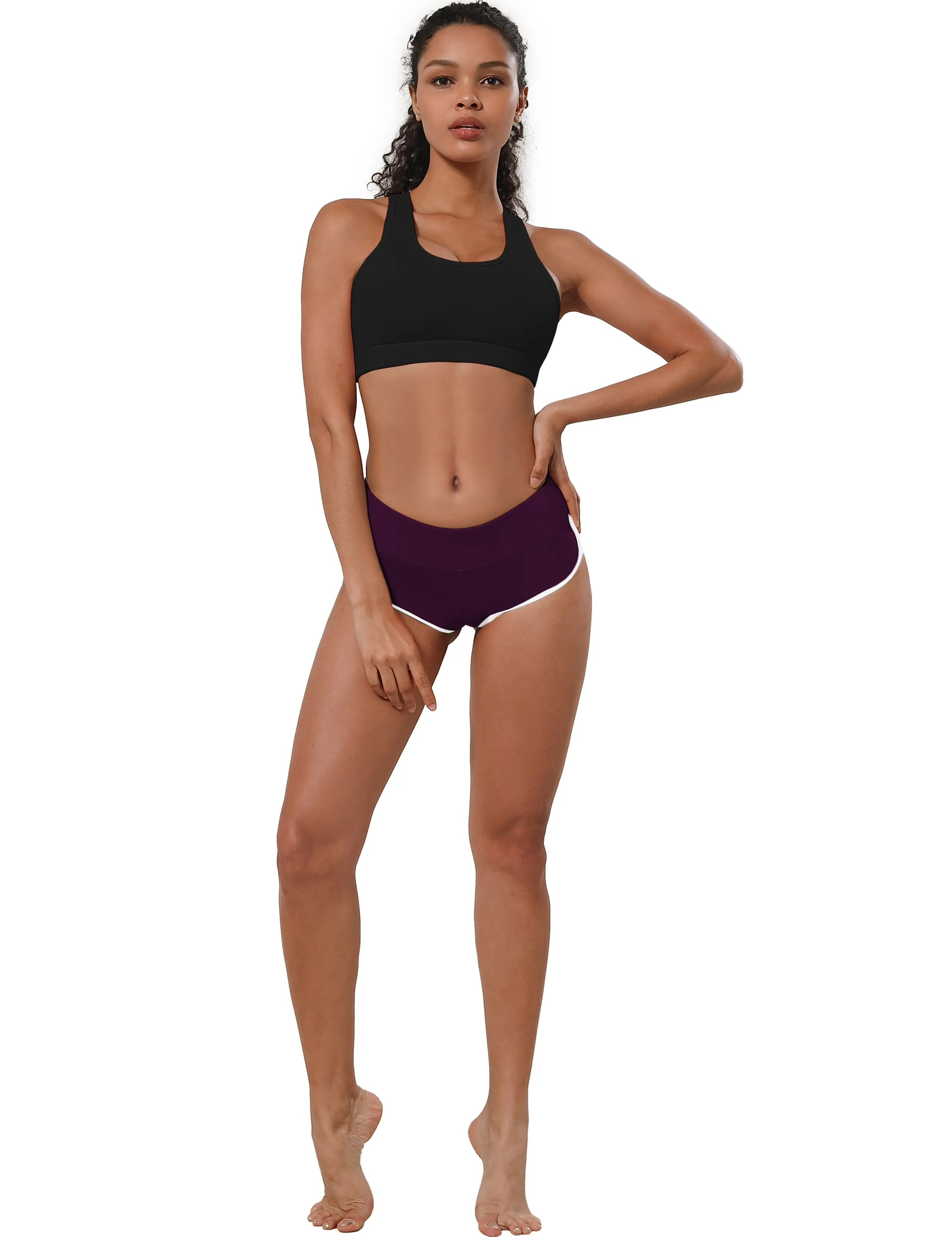 Sexy Booty yogastudio Shorts plum_yogastudio